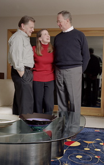 Abigail and her Dads, 2002